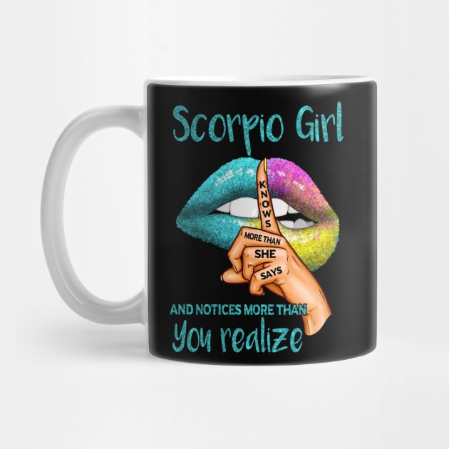 Scorpio Girl Knows More Than She Says by BTTEES